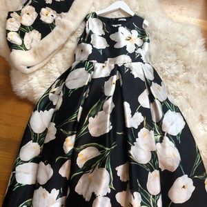 DOLCE 7 GABBANA Girl's Floral Print Dress, Sz 12